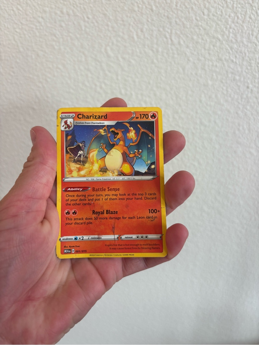 Charizard pokemon card